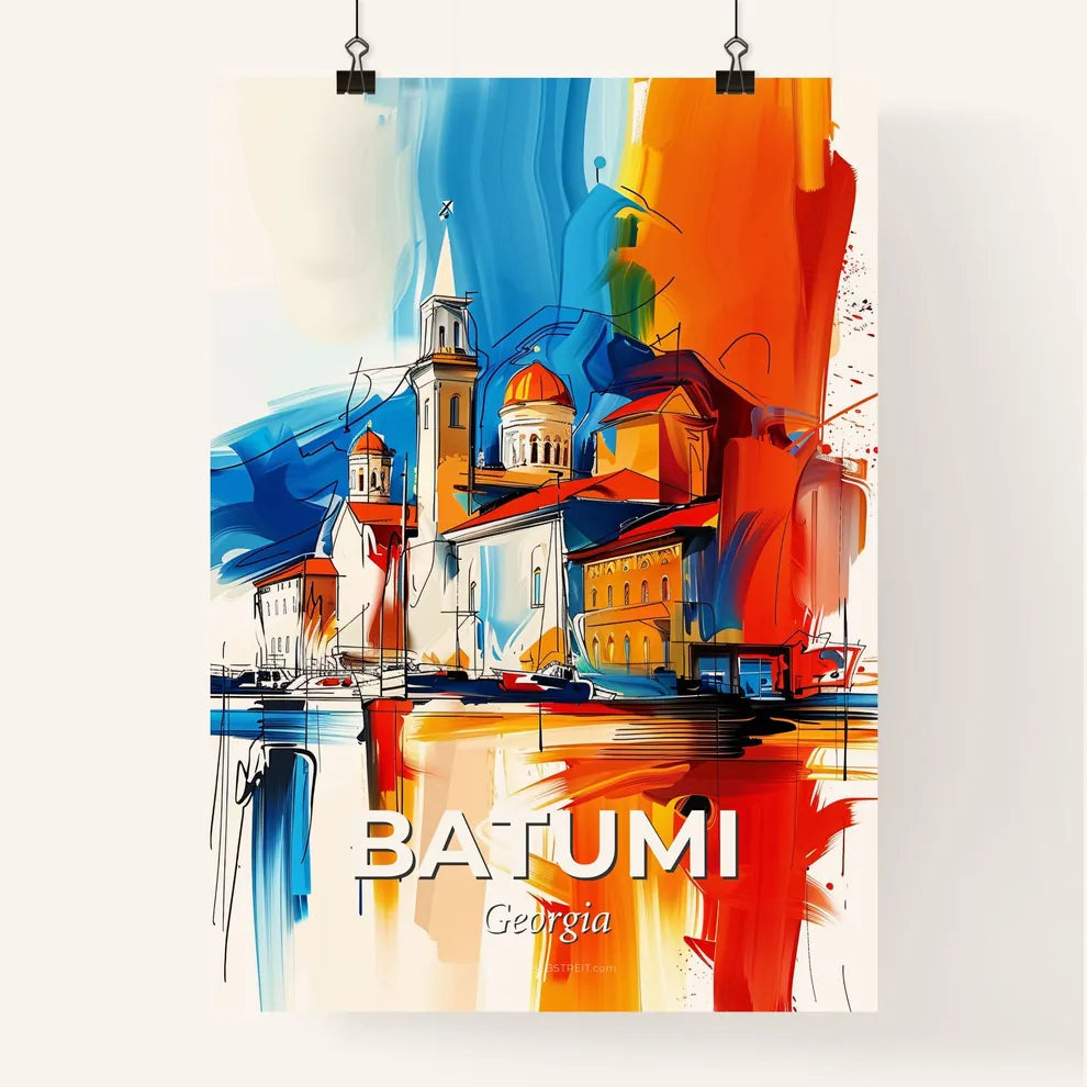 Vibrant Batumi, Georgia Poster