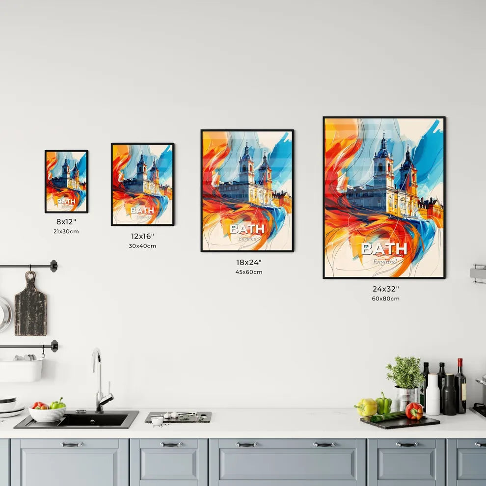 Vibrant Bath, England Kitchen Art