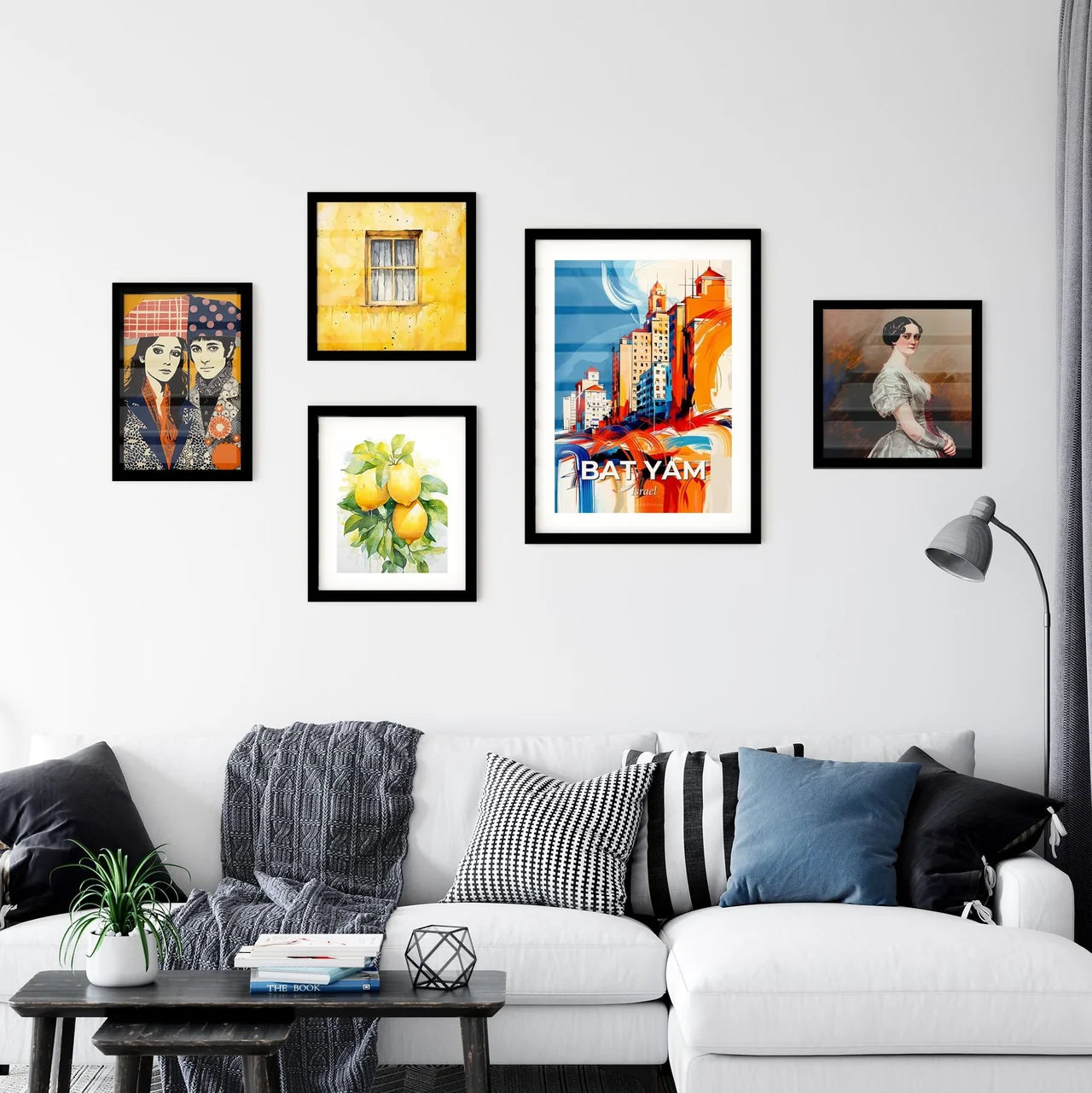 Vibrant Bat Yam, Israel Wall Art Collection