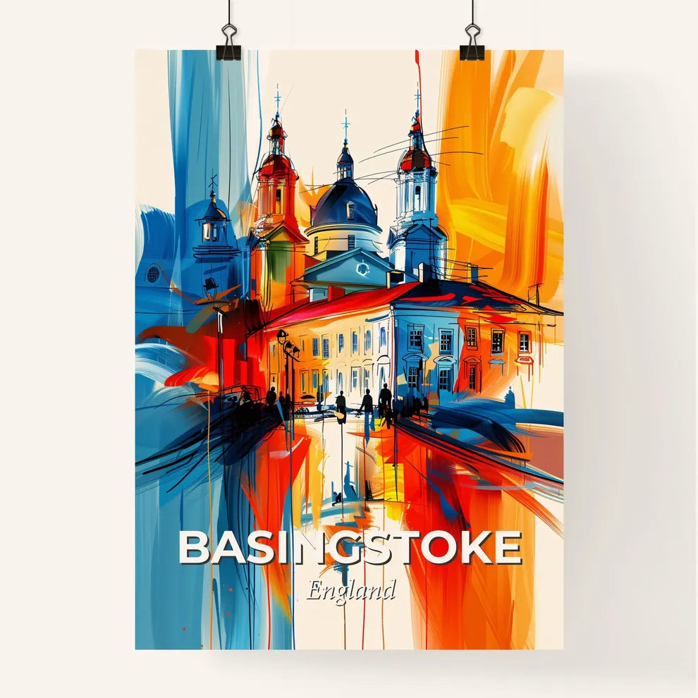 Vibrant Basingstoke, England Poster