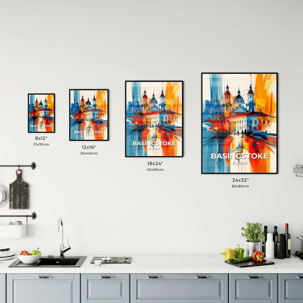 Vibrant Basingstoke, England Kitchen Art