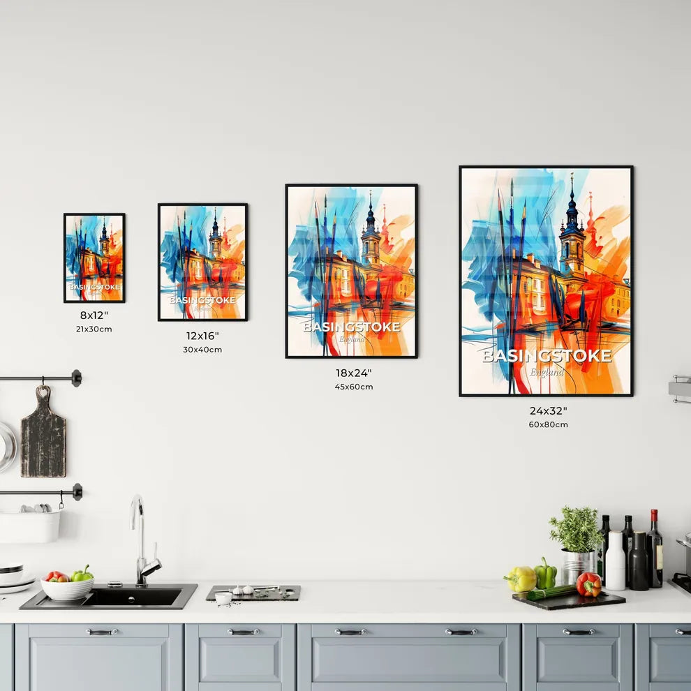 Vibrant Basingstoke, England Kitchen Art