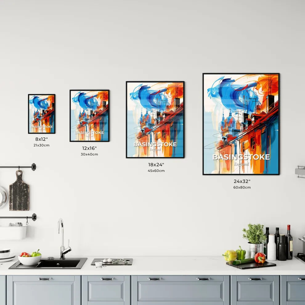 Vibrant Basingstoke, England Kitchen Art