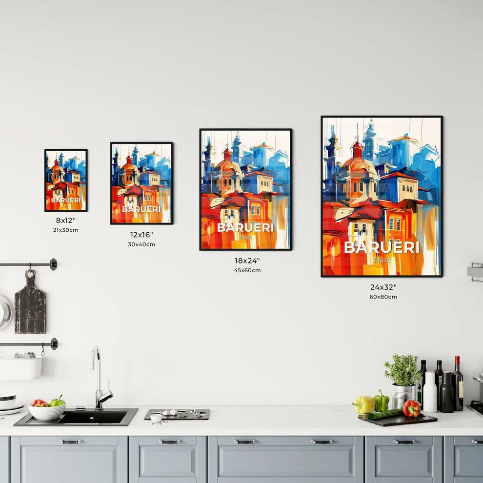 Vibrant Barueri, Brazil Kitchen Art