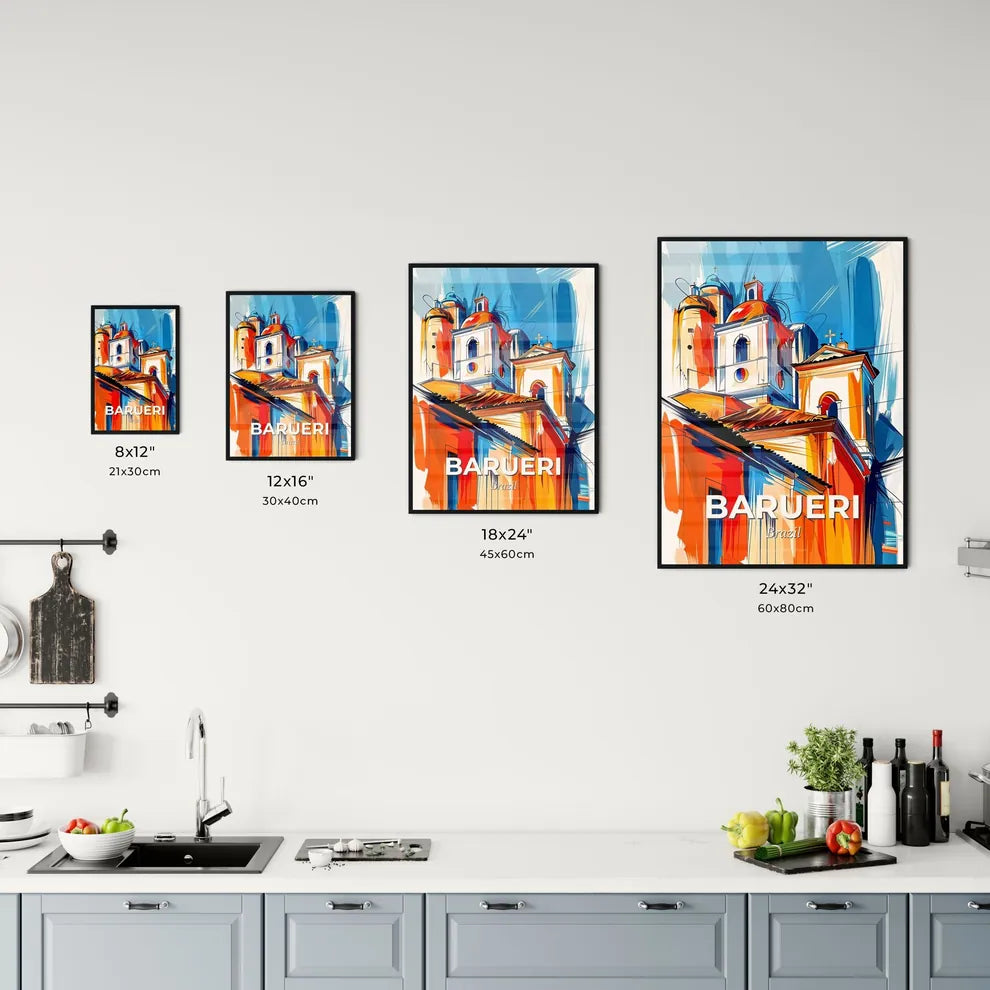 Vibrant Barueri, Brazil Kitchen Art