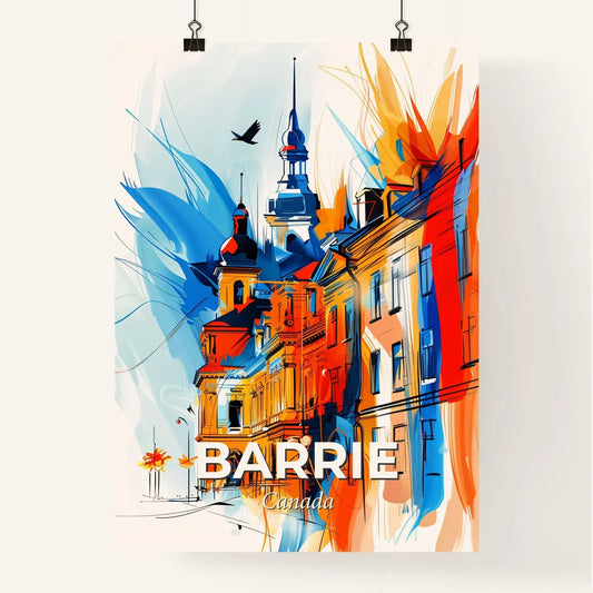 Vibrant Barrie, Canada Poster