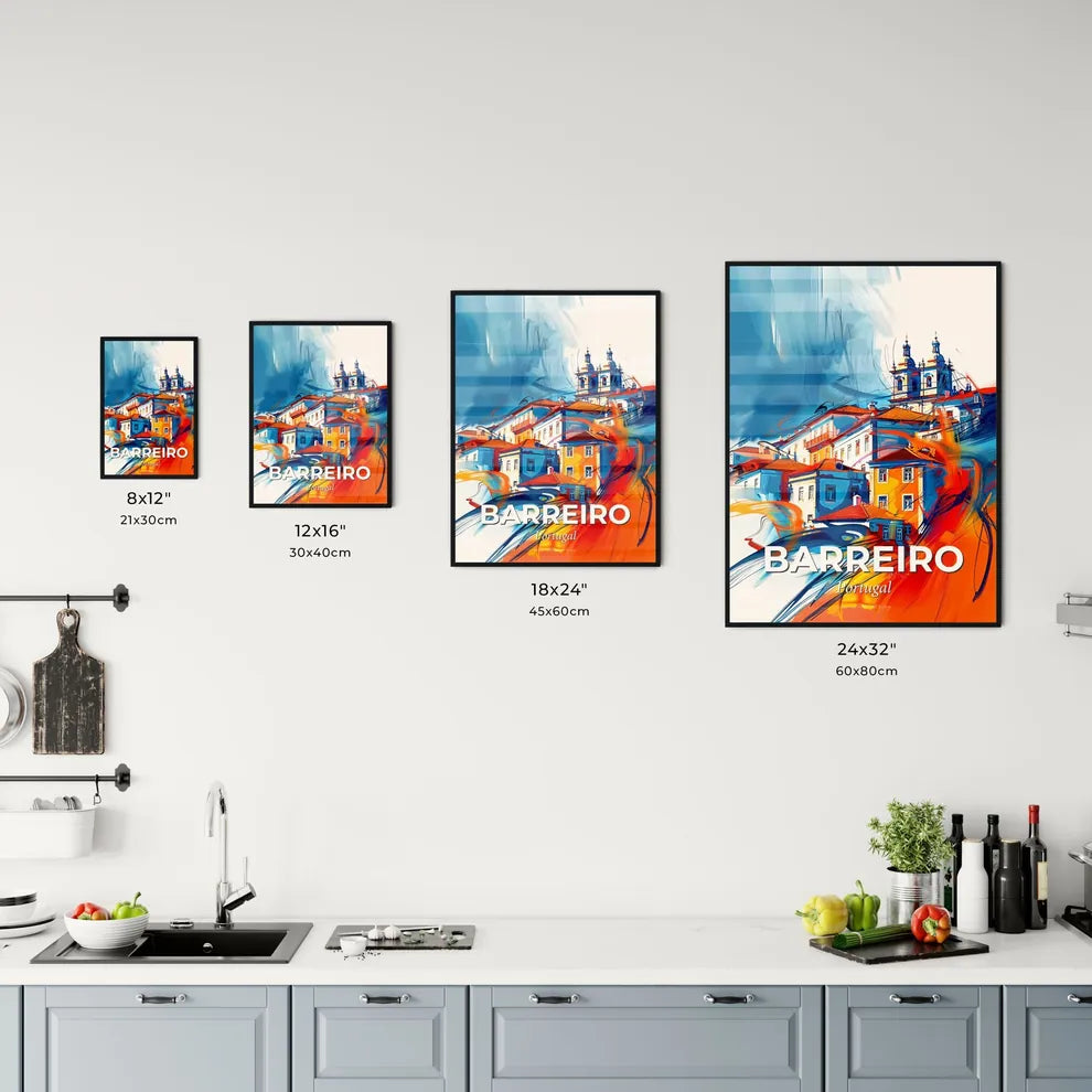 Vibrant Barreiro, Portugal Kitchen Art
