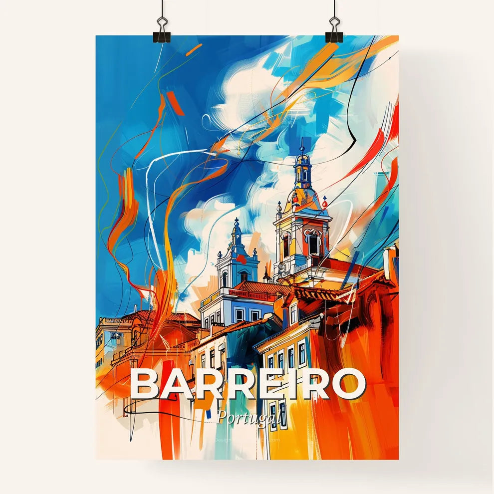 Vibrant Barreiro, Portugal Poster