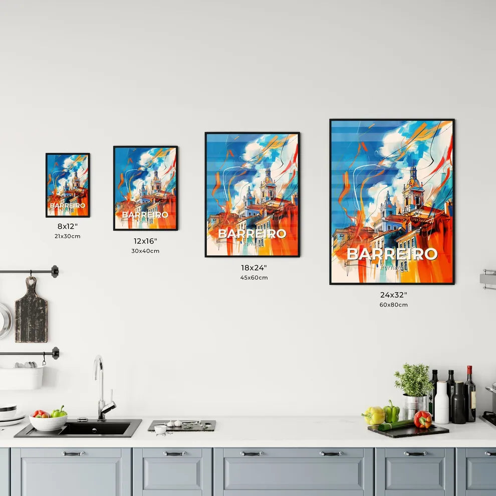 Vibrant Barreiro, Portugal Kitchen Art