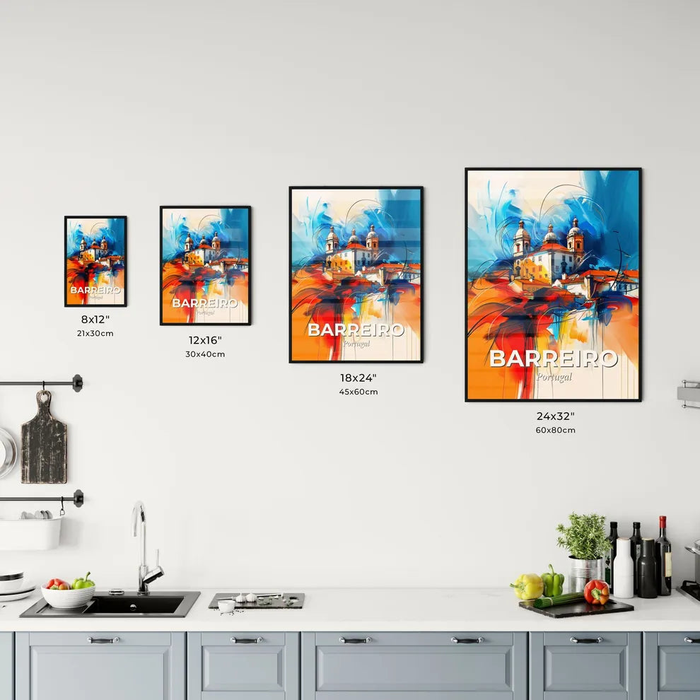 Vibrant Barreiro, Portugal Kitchen Art