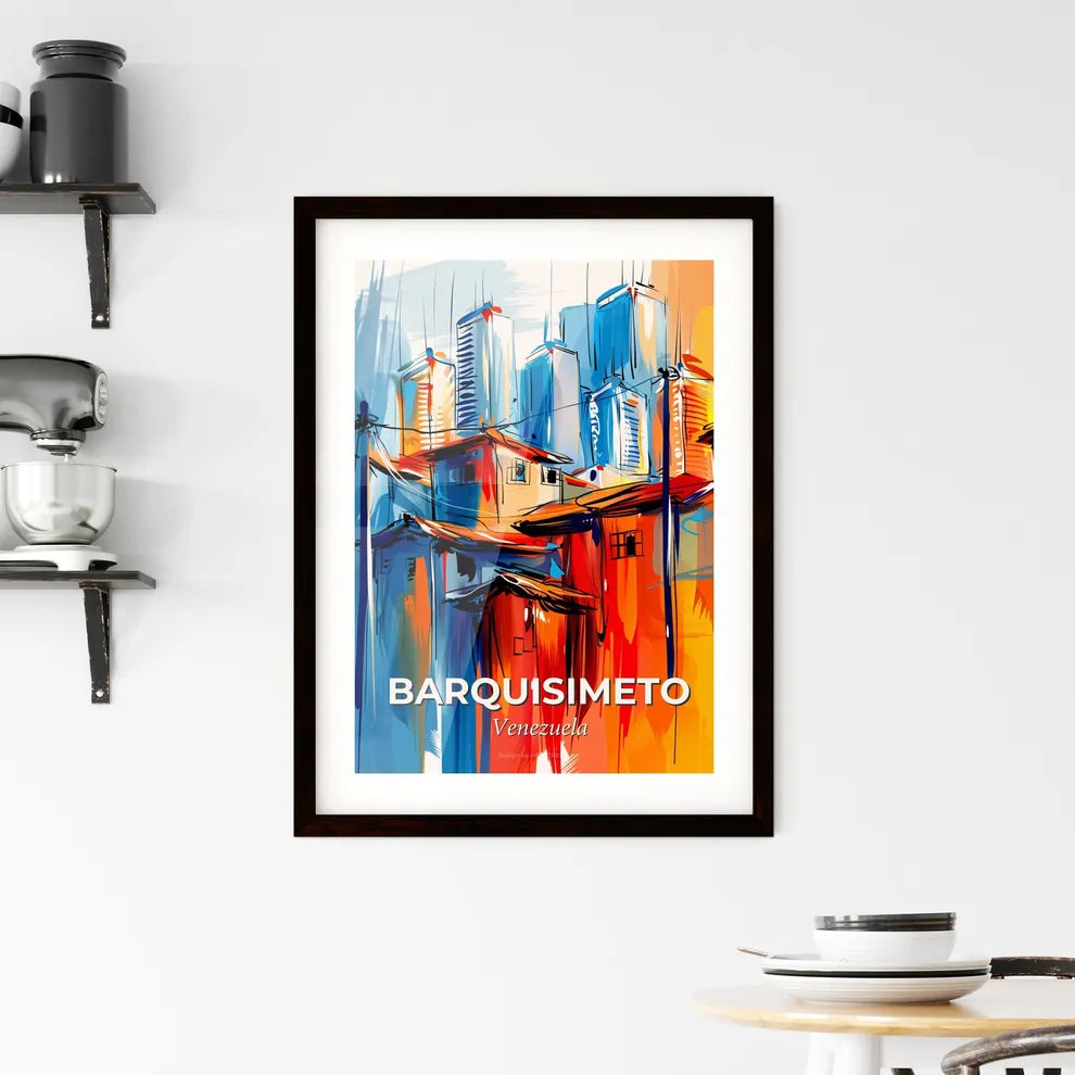Vibrant Barquisimeto, Venezuela Framed Print
