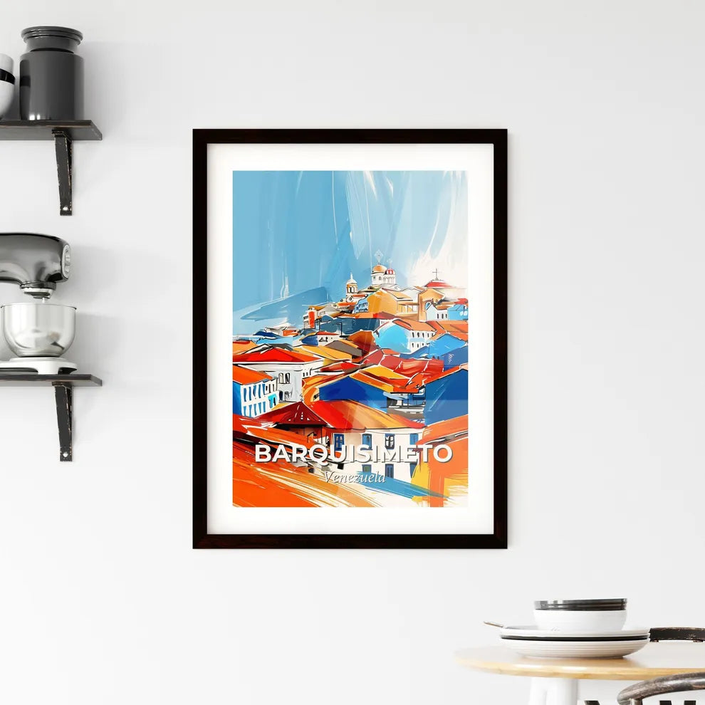 Vibrant Barquisimeto, Venezuela Framed Print