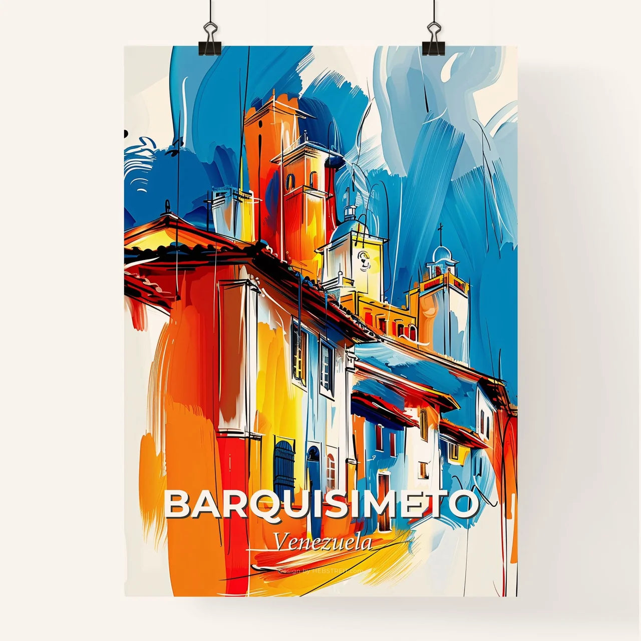 Vibrant Barquisimeto, Venezuela Poster