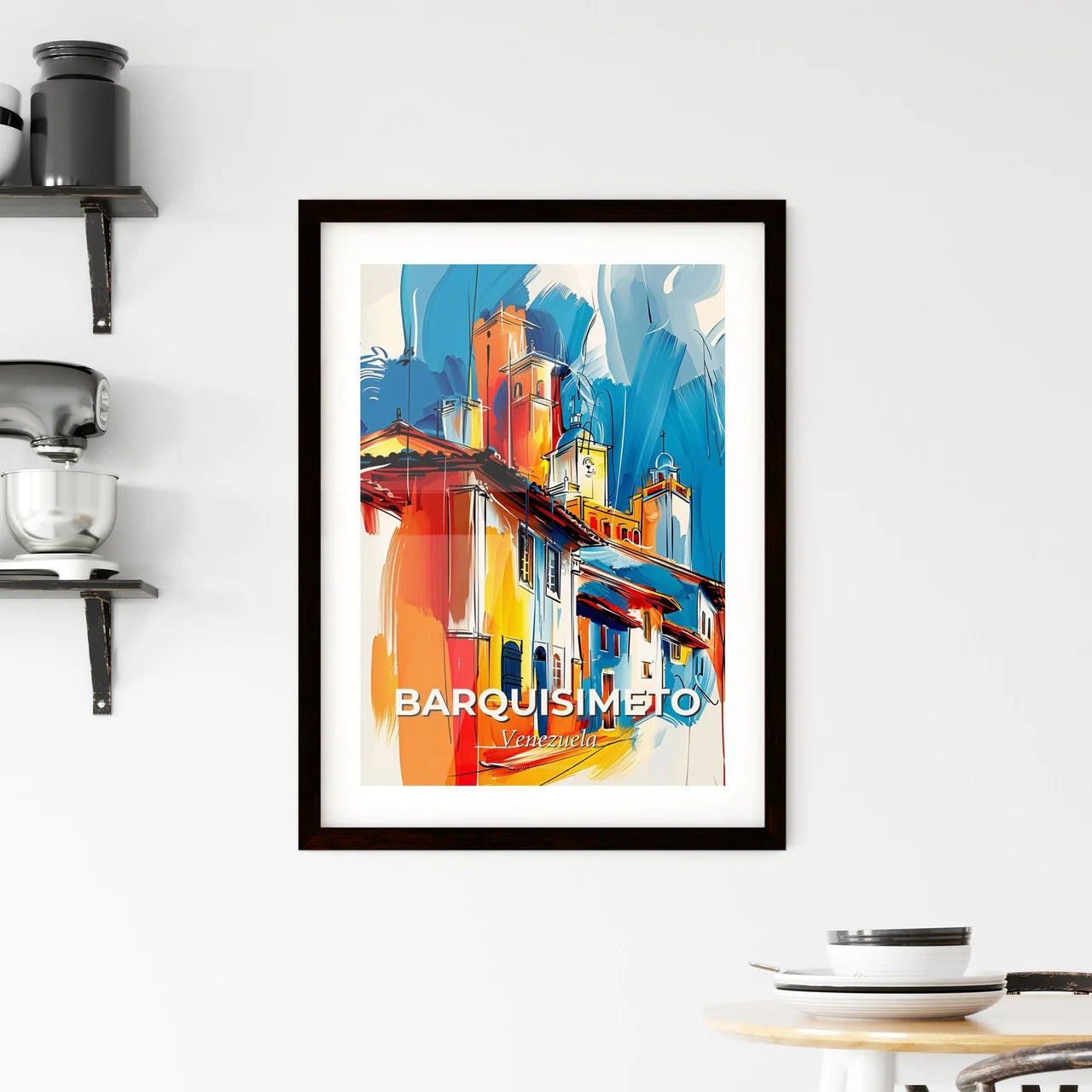 Vibrant Barquisimeto, Venezuela Framed Print