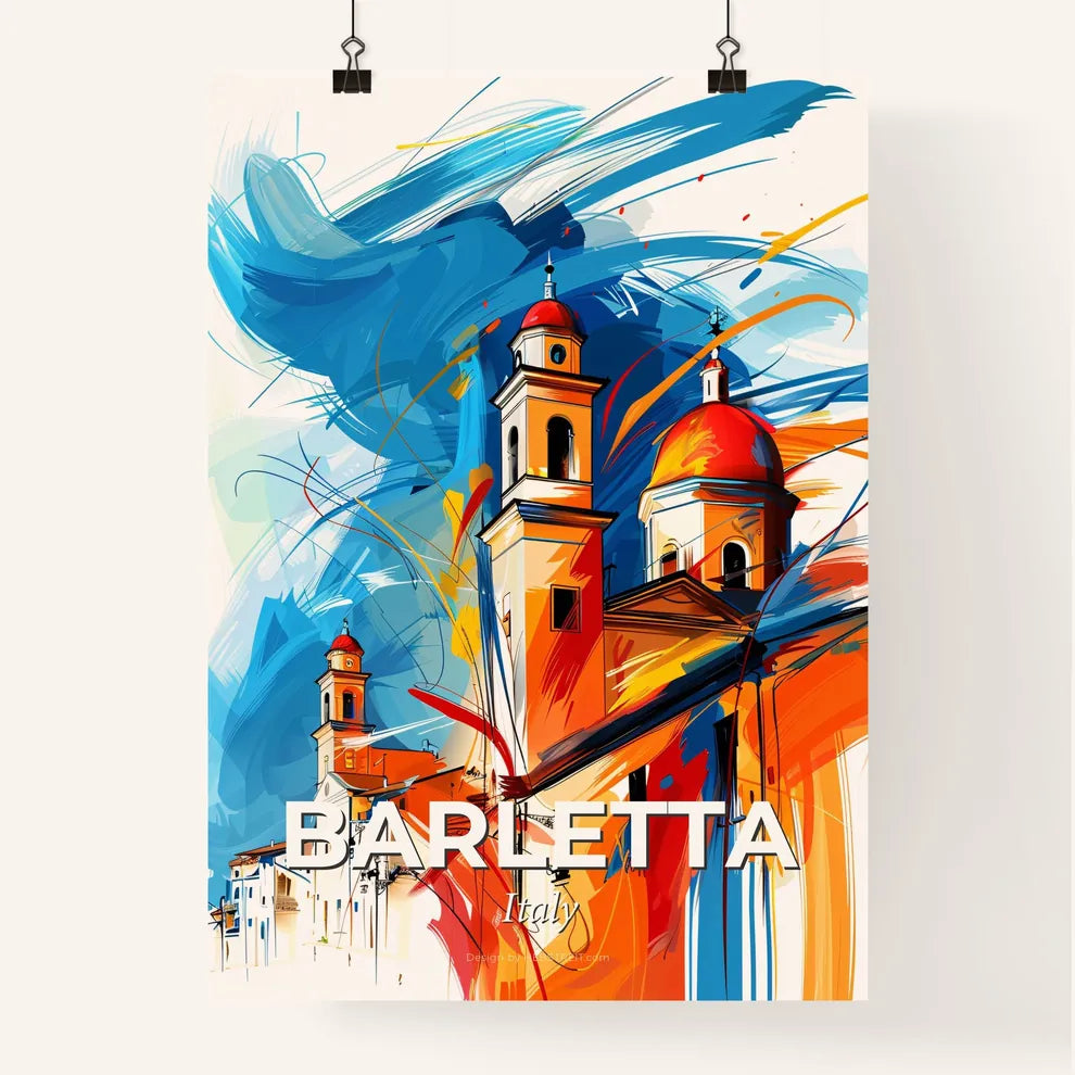 Vibrant Barletta, Italy Poster