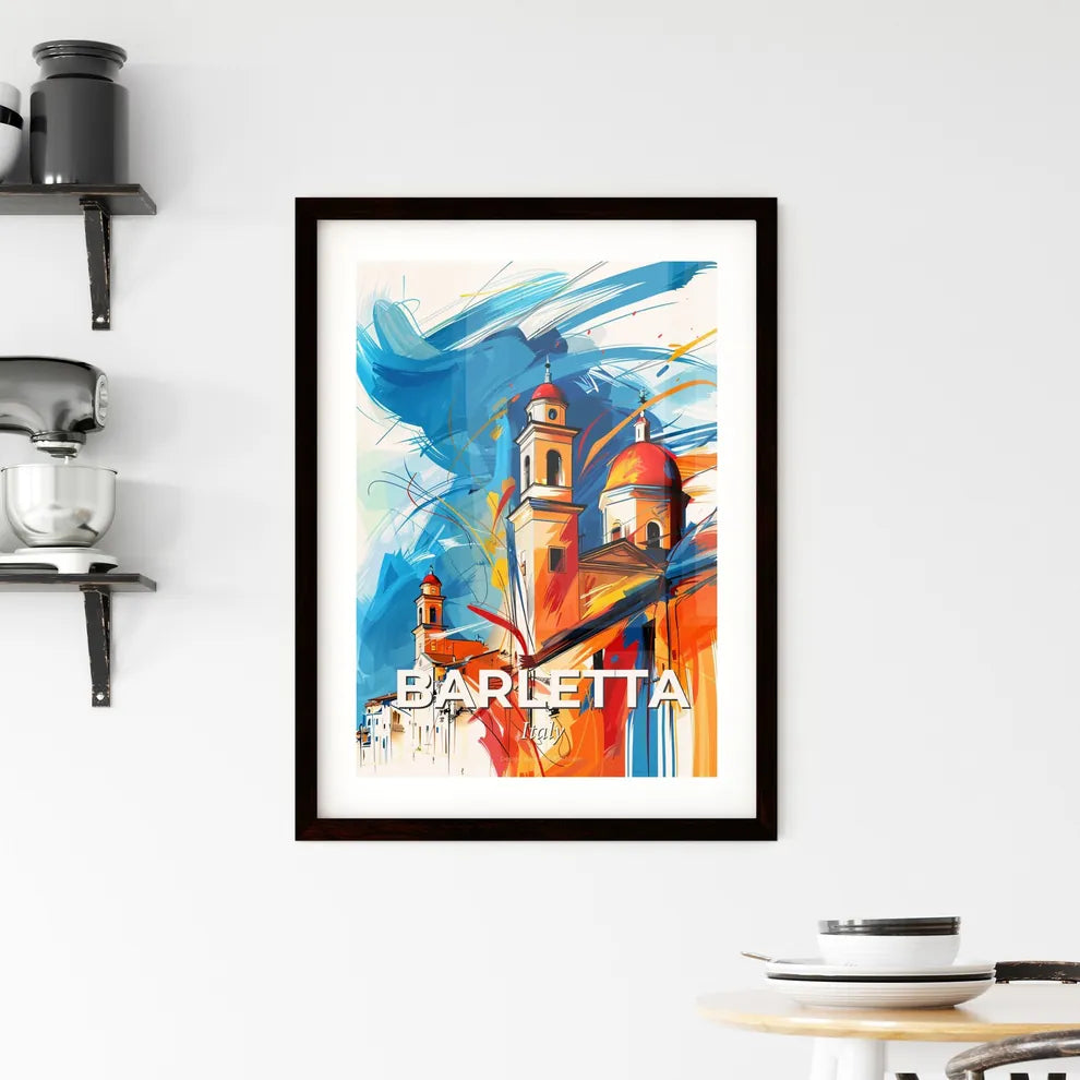 Vibrant Barletta, Italy Framed Print
