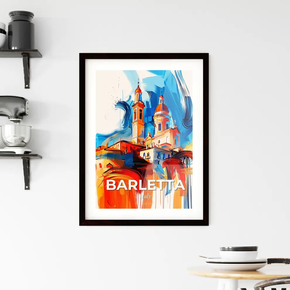 Vibrant Barletta, Italy Framed Print