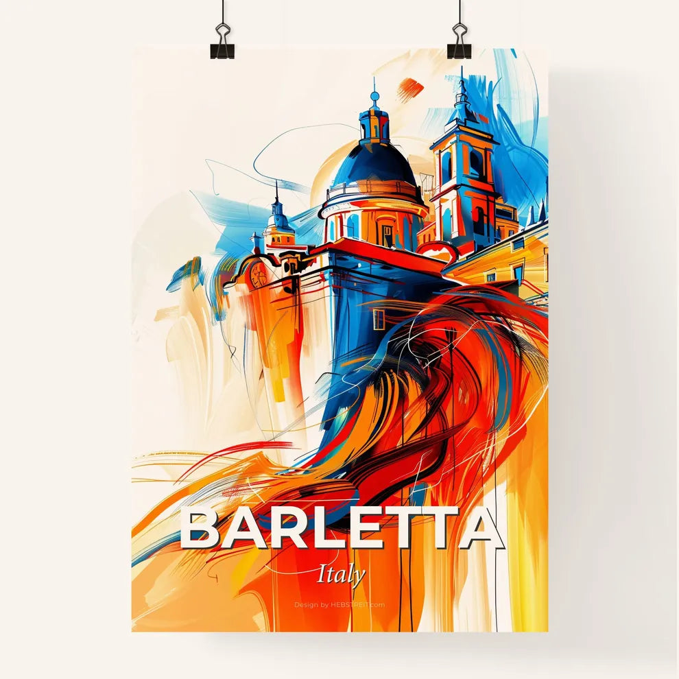 Vibrant Barletta, Italy Poster