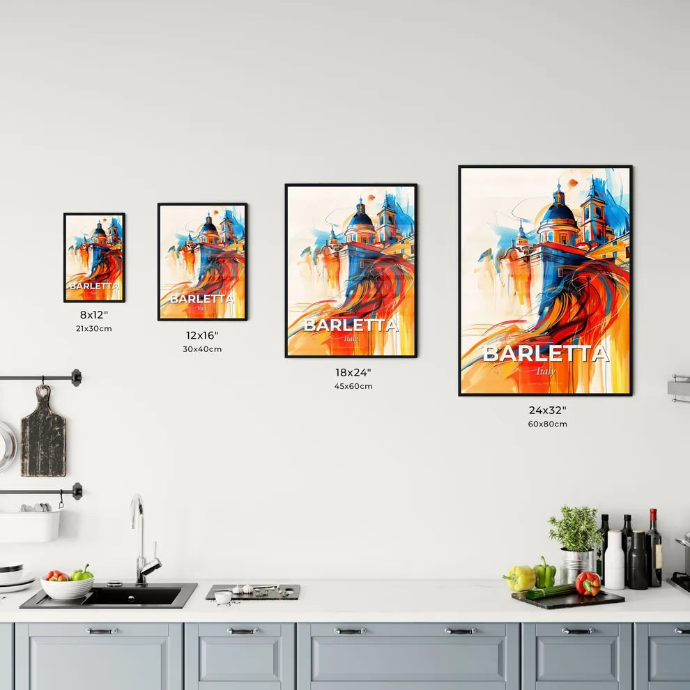 Vibrant Barletta, Italy Kitchen Art