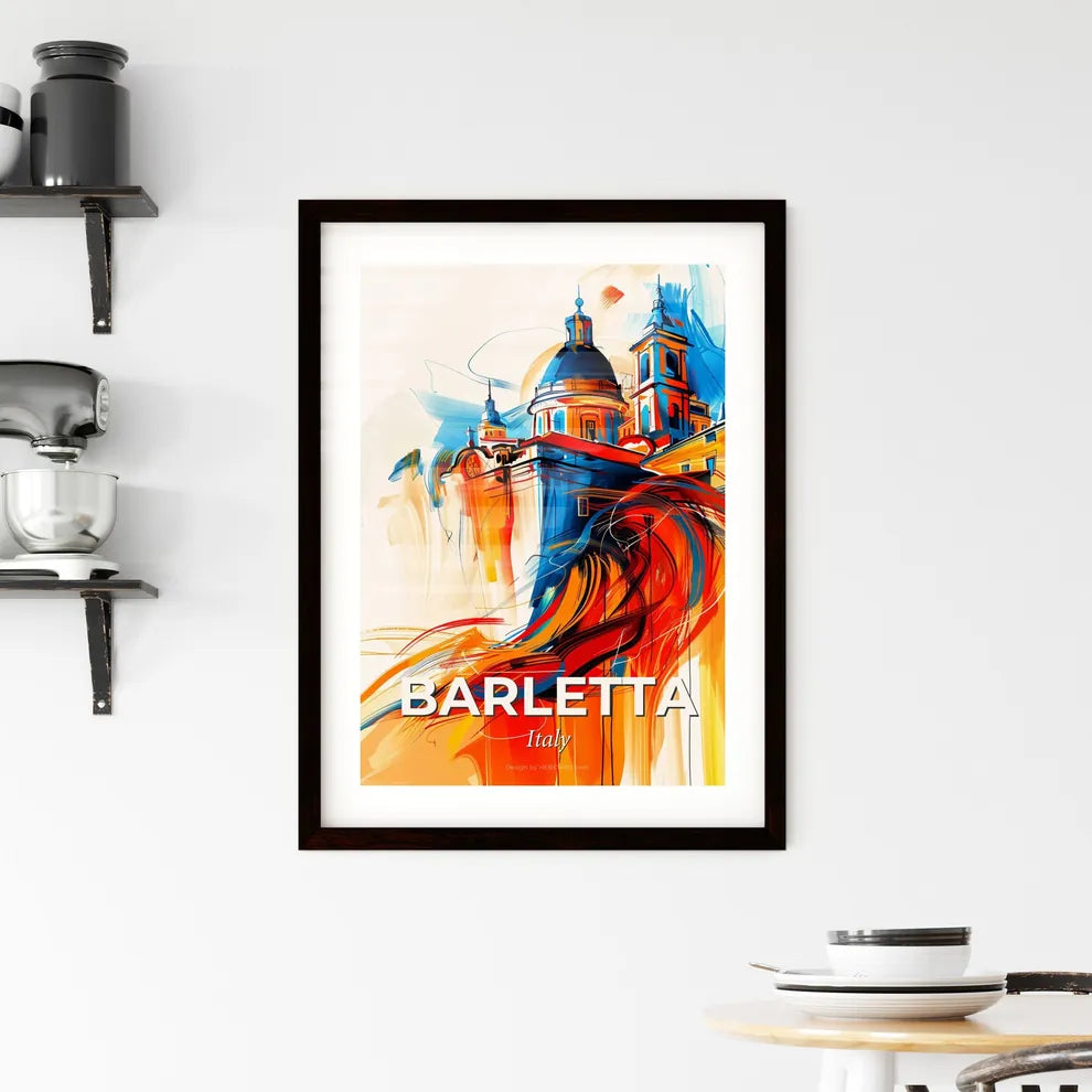 Vibrant Barletta, Italy Framed Print