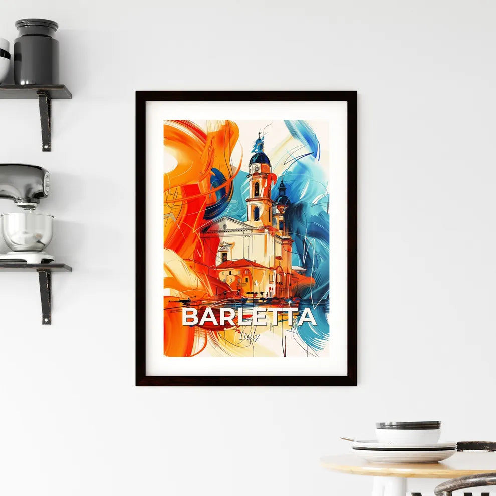 Vibrant Barletta, Italy Framed Print