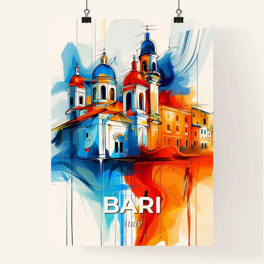 Vibrant Bari , Italy Poster