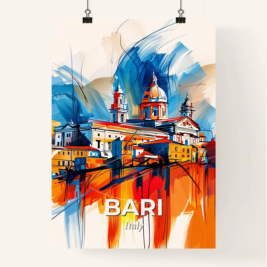 Vibrant Bari , Italy Poster