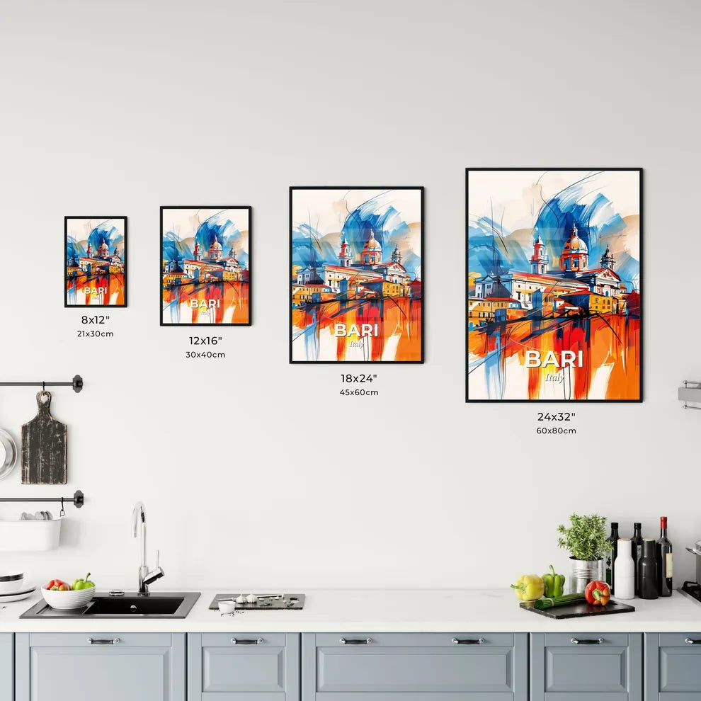 Vibrant Bari , Italy Kitchen Art
