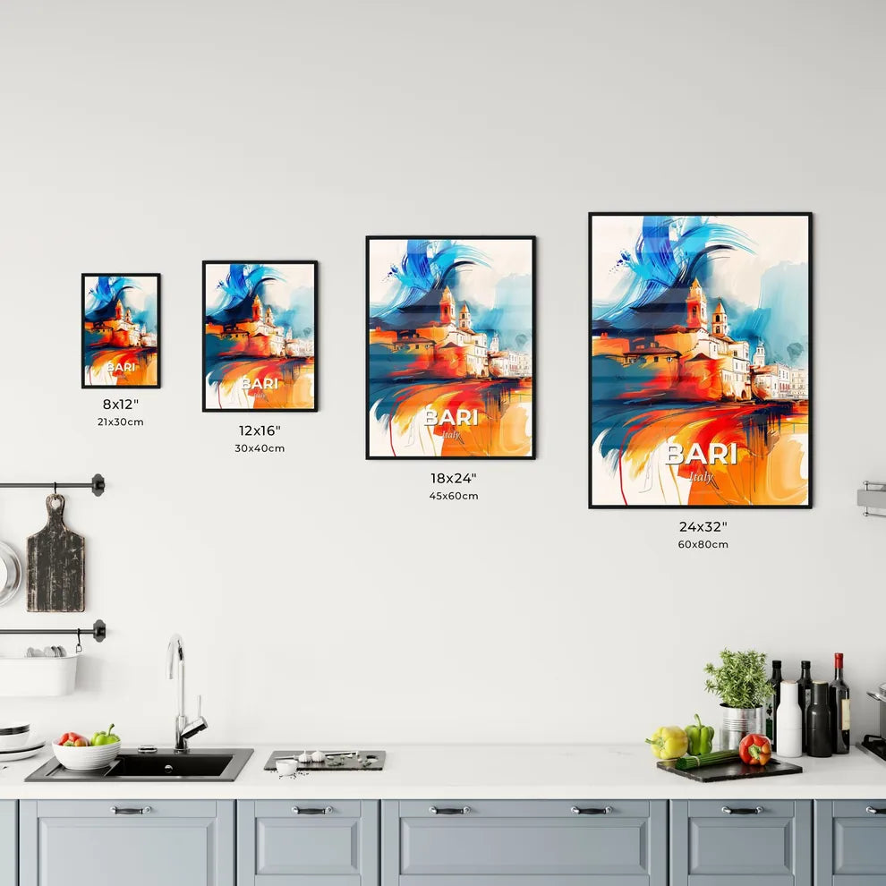 Vibrant Bari , Italy Kitchen Art