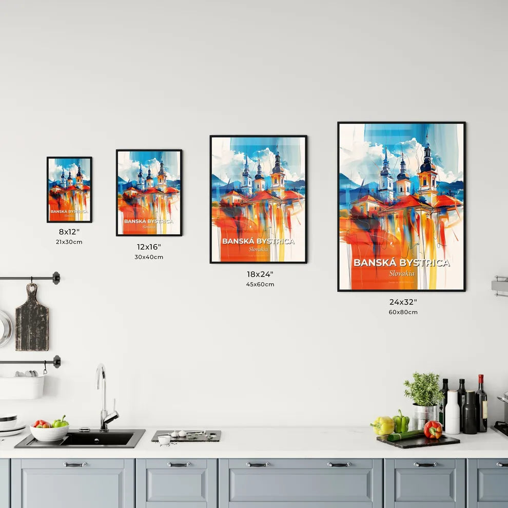 Vibrant Banská Bystrica, Slovakia Kitchen Art