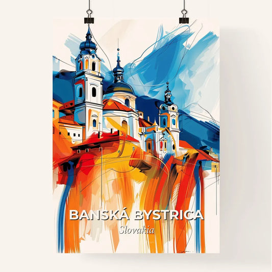 Vibrant Banská Bystrica, Slovakia Poster