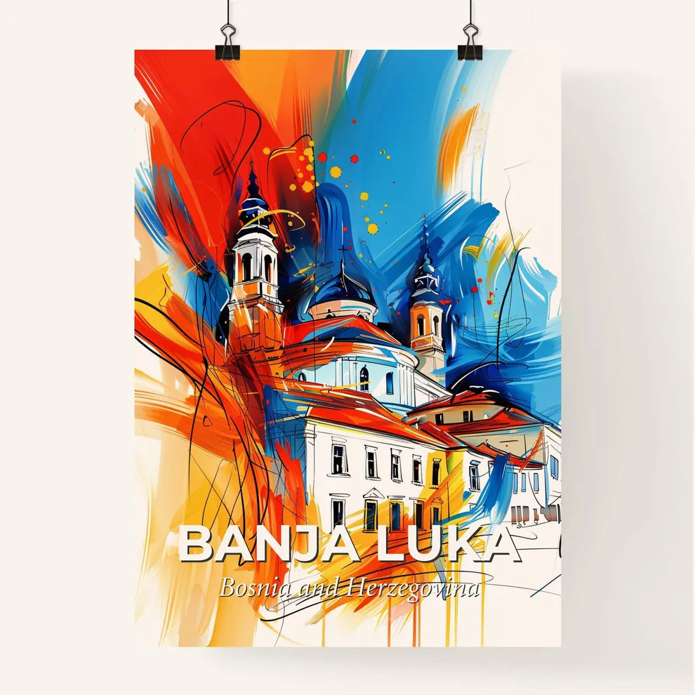 Vibrant Banja Luka, Bosnia And Herzegovina Poster