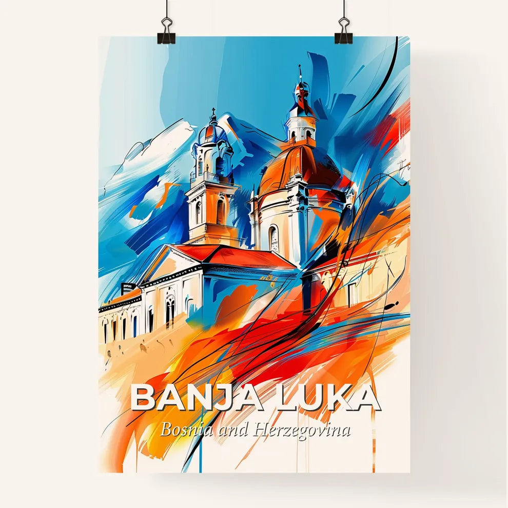 Vibrant Banja Luka, Bosnia And Herzegovina Poster