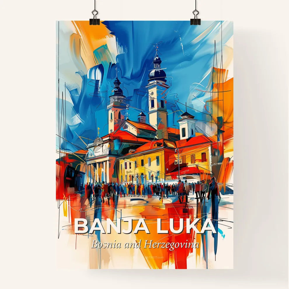 Vibrant Banja Luka, Bosnia And Herzegovina Poster