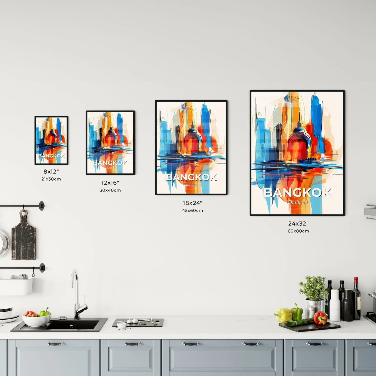 Vibrant Bangkok, Thailand Kitchen Art