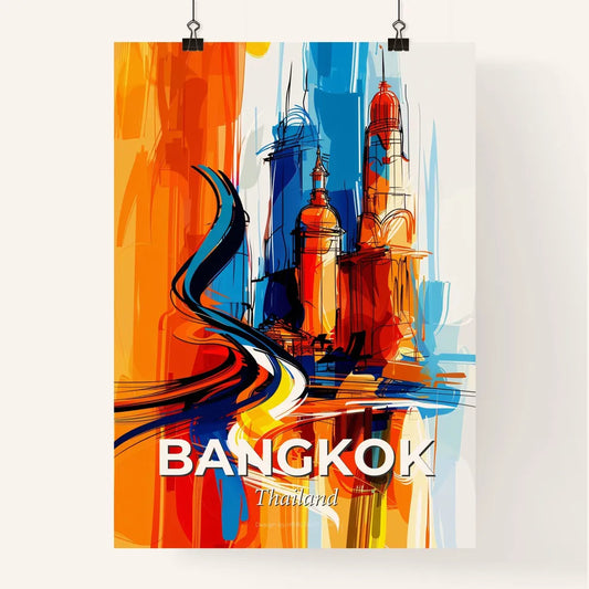 Vibrant Bangkok, Thailand Poster