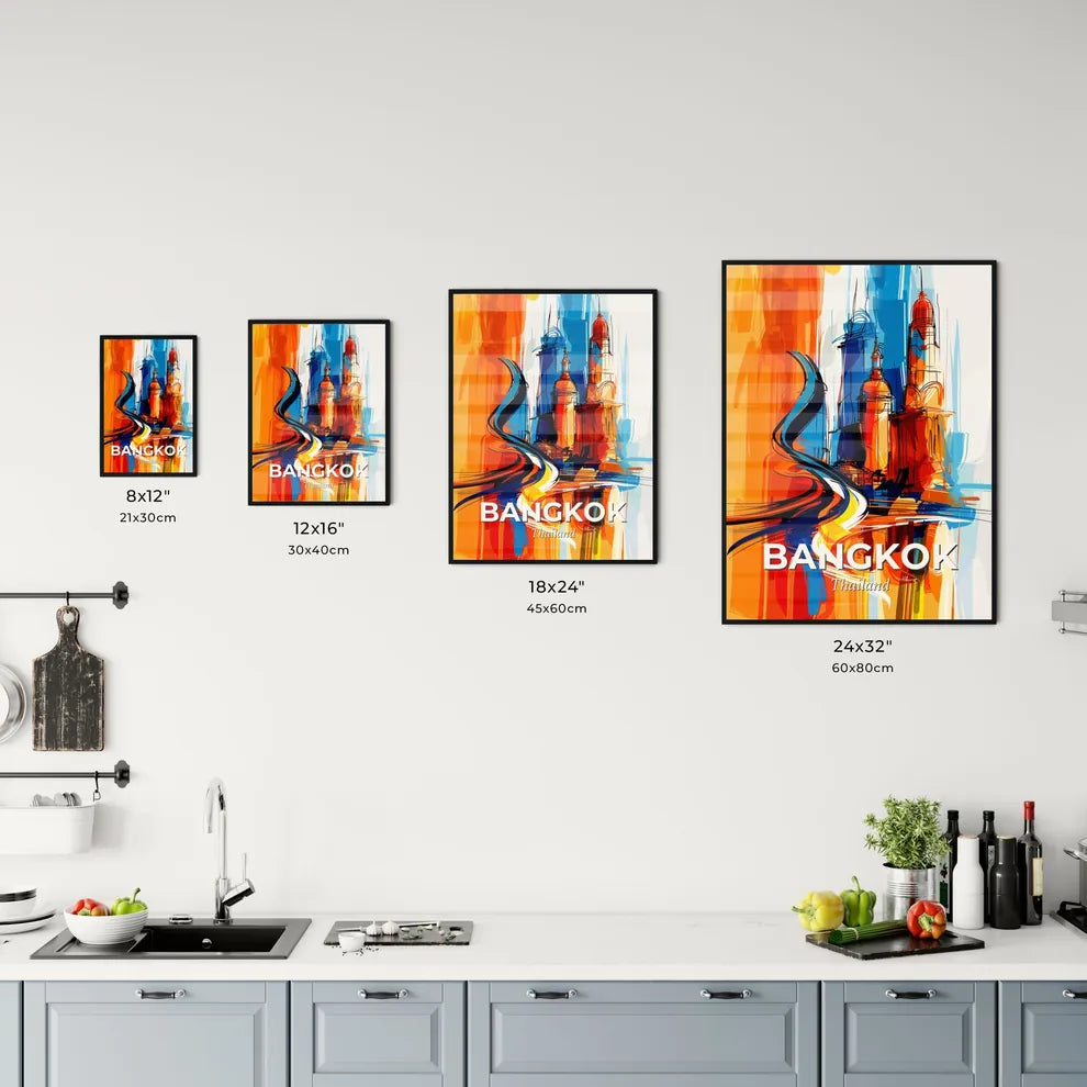 Vibrant Bangkok, Thailand Kitchen Art