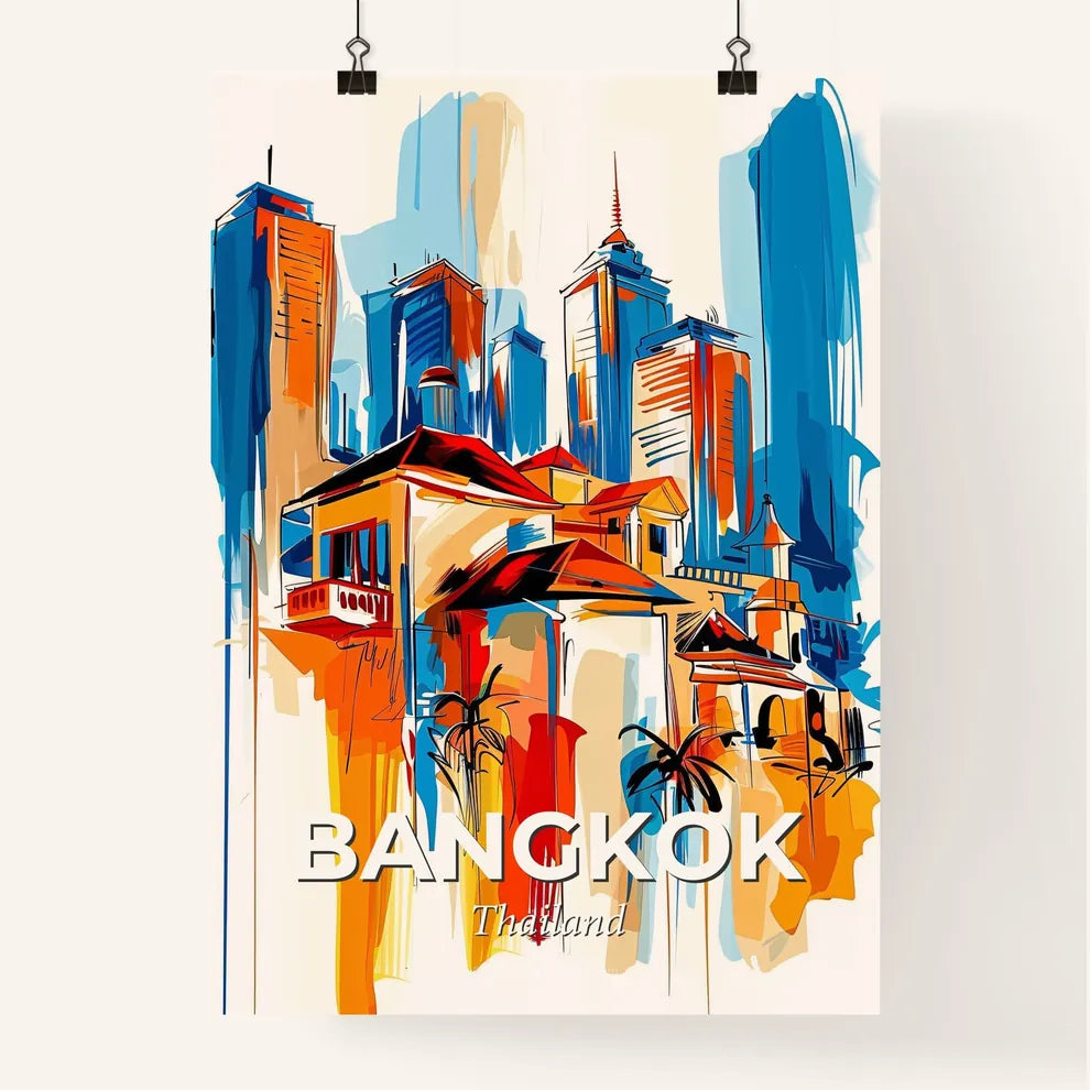 Vibrant Bangkok, Thailand Poster