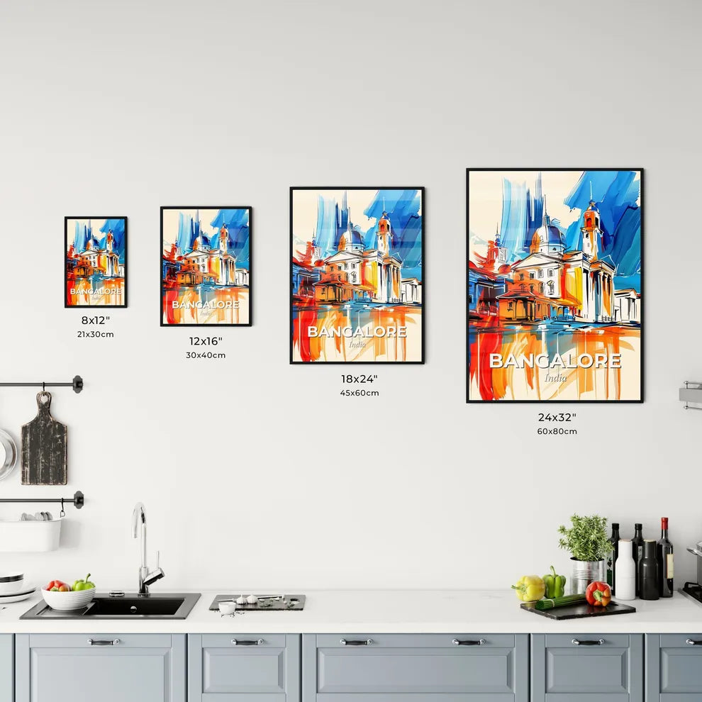 Vibrant Bangalore, India Kitchen Art