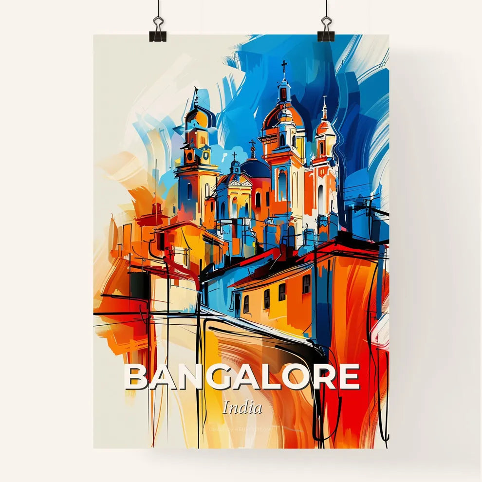 Vibrant Bangalore, India Poster