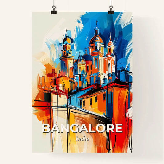 Vibrant Bangalore, India Poster