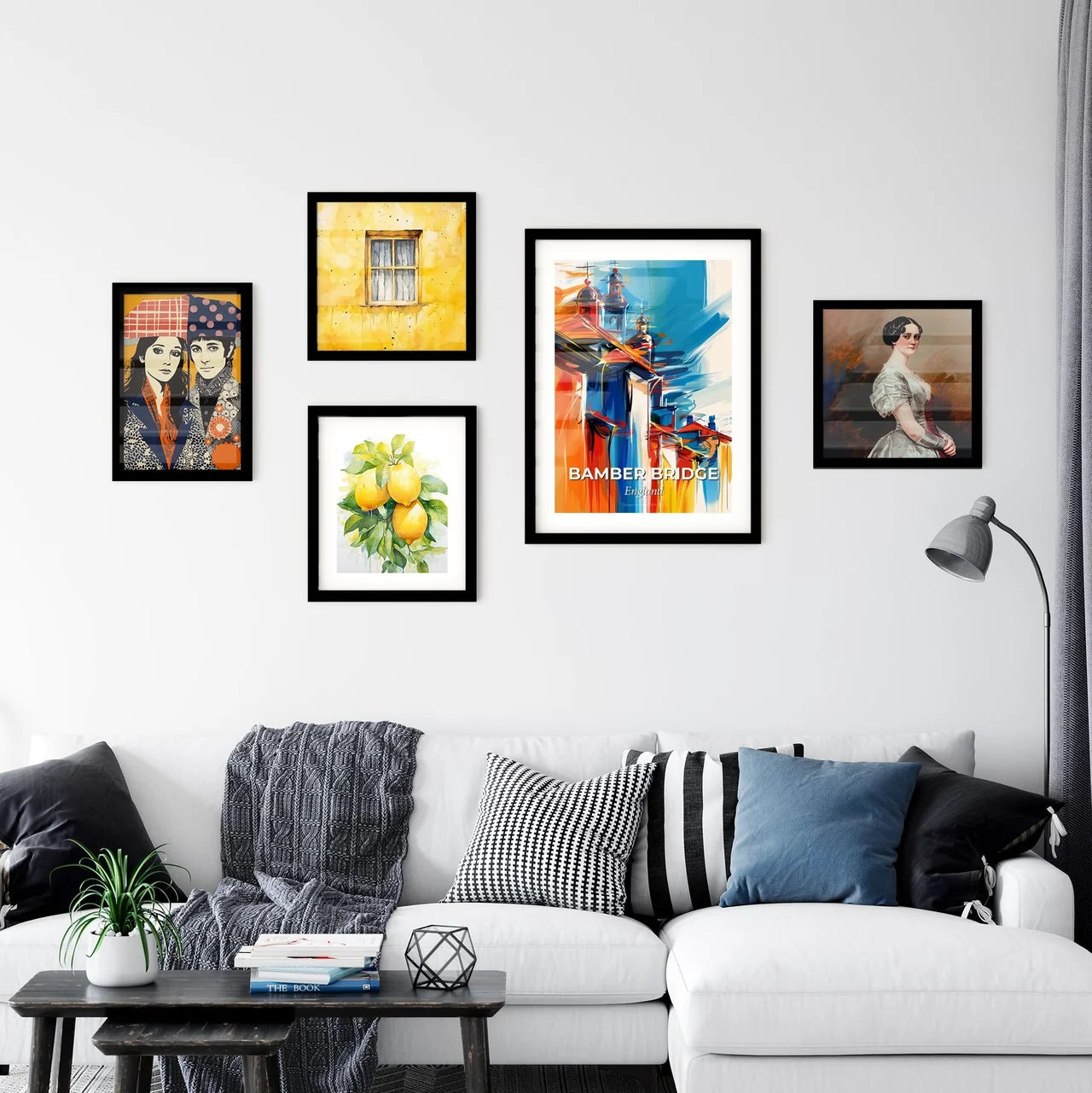 Vibrant Bamber Bridge, England Wall Art Collection