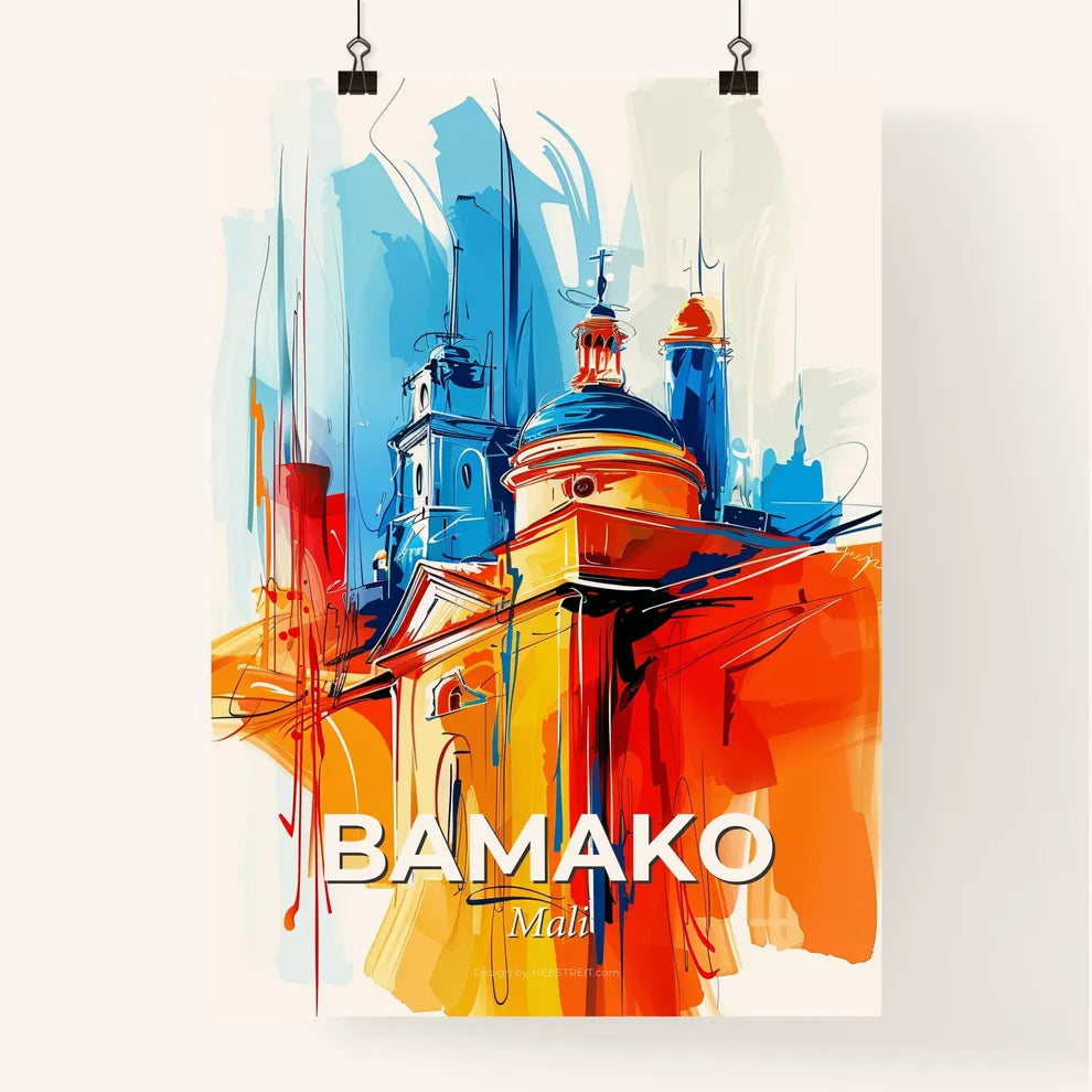 Vibrant Bamako, Mali Poster
