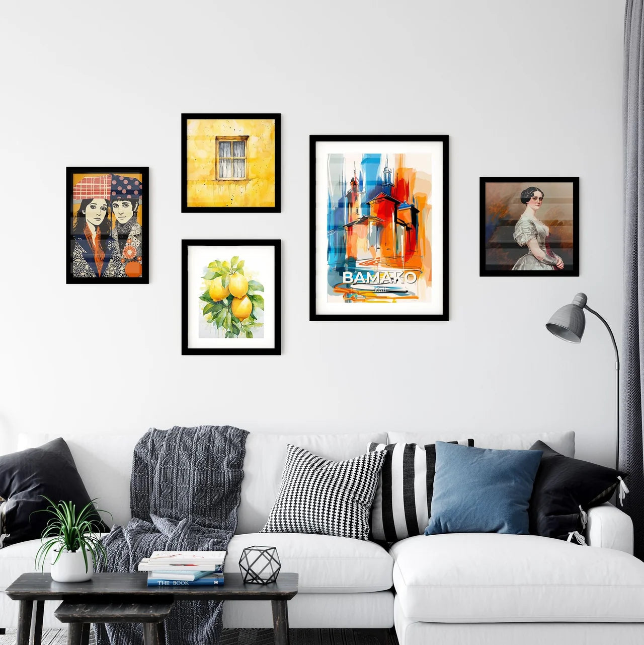 Vibrant Bamako, Mali Wall Art Collection