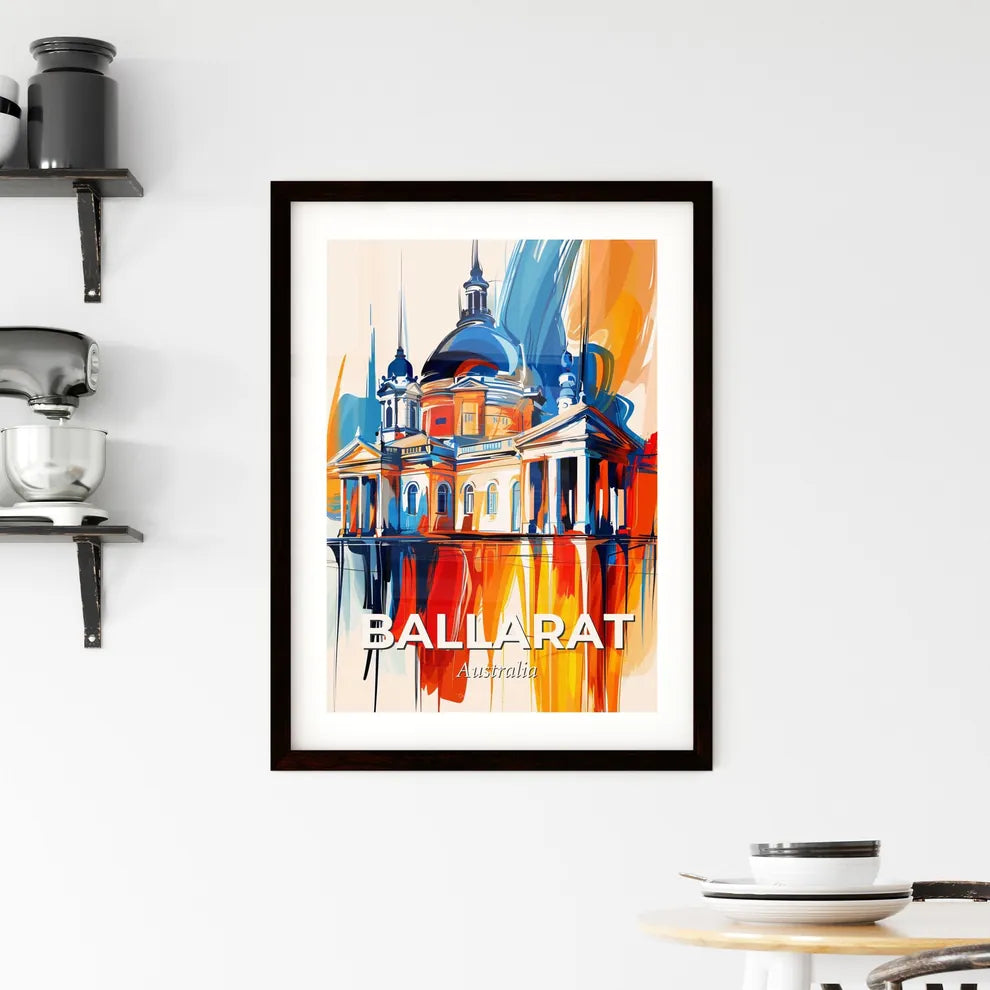 Vibrant Ballarat, Australia Framed Print