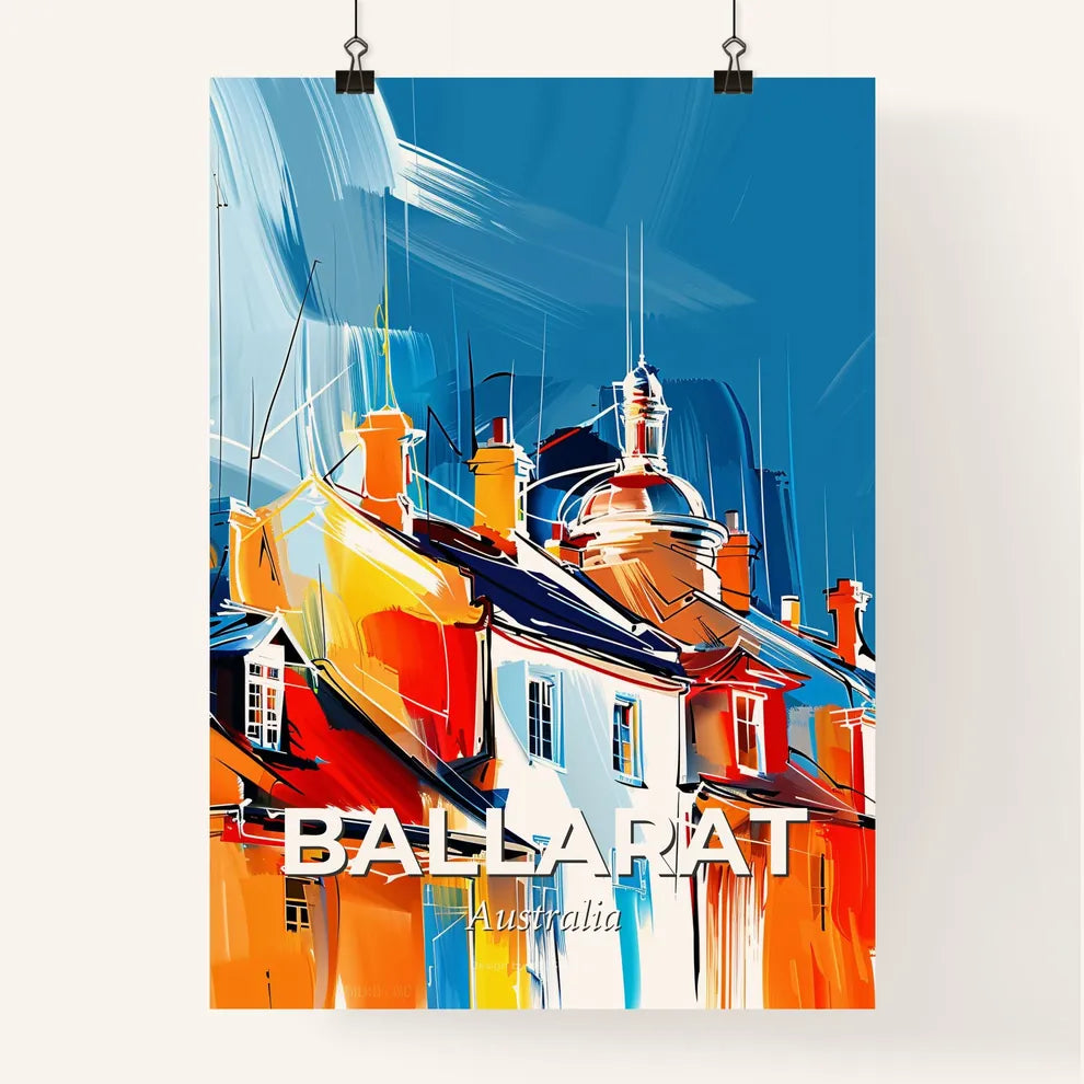 Vibrant Ballarat, Australia Poster