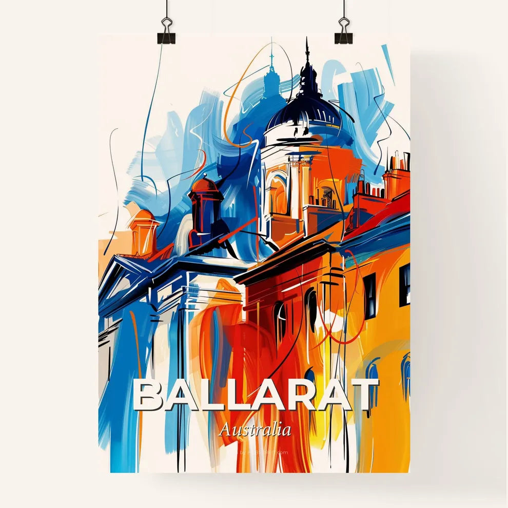 Vibrant Ballarat, Australia Poster