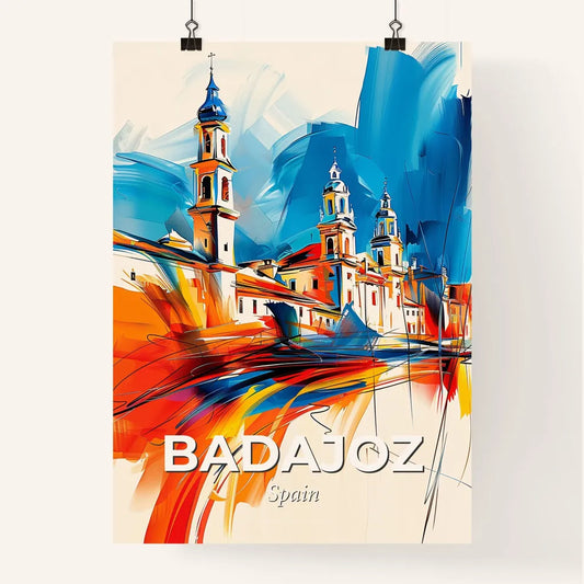 Vibrant Badajoz, Spain Poster