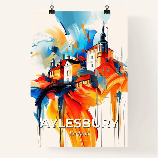 Vibrant Aylesbury, England Poster