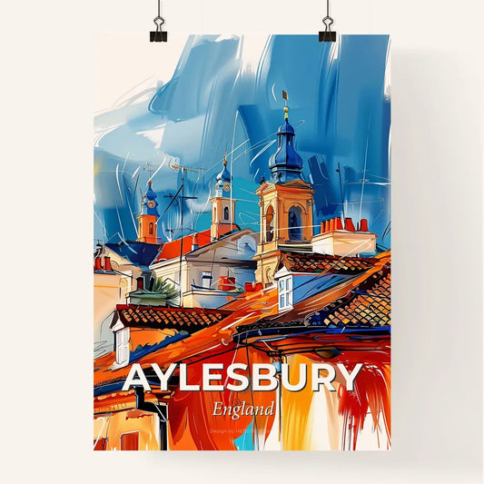 Vibrant Aylesbury, England Poster